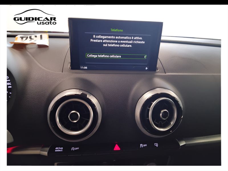 GuidiCar - AUDI A3 2016 A3 Sportback 1.4 tfsi Sport 150cv s-tronic Usato