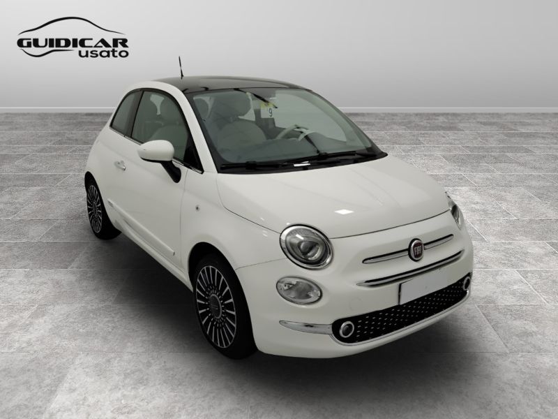GuidiCar - FIAT 500 2018 500 1.2 Lounge easypower Gpl 69cv my18 Usato