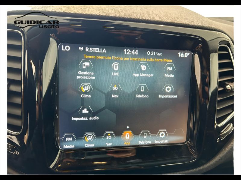 GuidiCar - JEEP Compass 2020 Compass 1.6 mjt Night Eagle 2wd 120cv my19 Usato