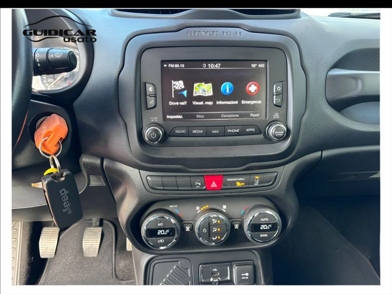 GuidiCar - JEEP Renegade 2018 Renegade 1.6 mjt Limited fwd 120cv my18 Usato