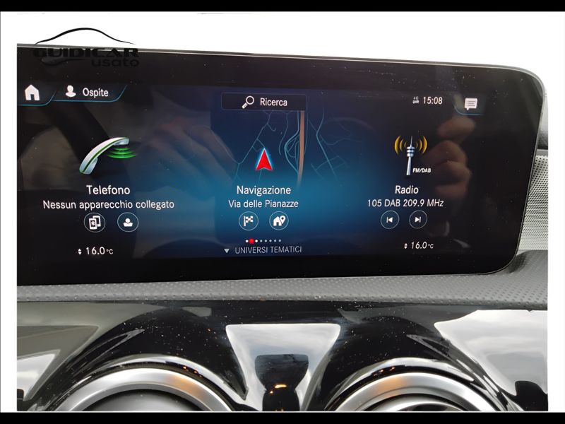 GuidiCar - Mercedes Classe a 2022 A 180 d Premium Night edition auto Usato