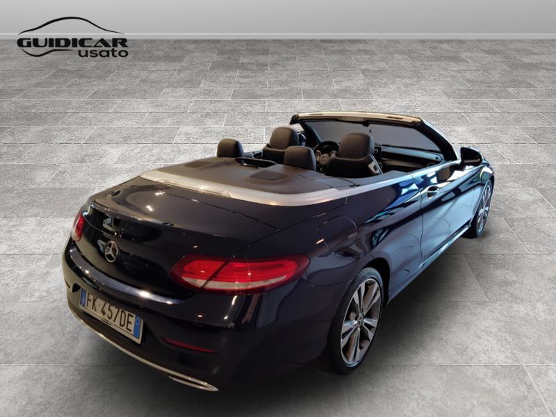 GuidiCar - Mercedes Classe C 2017 C Cabrio 220 d Sport 4matic auto Usato