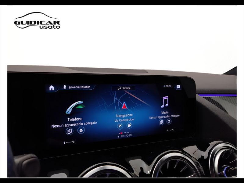 GuidiCar - Mercedes GLA 2022 GLA 180 d Premium auto Usato