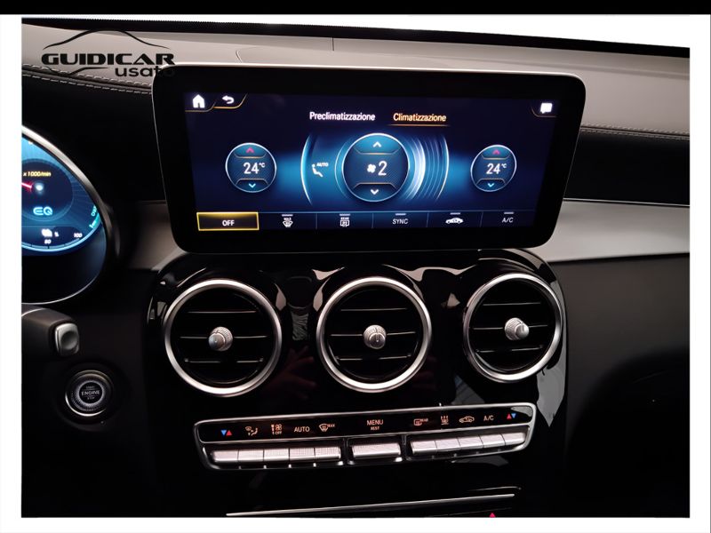 GuidiCar - Mercedes GLC 2021 GLC Coupe 300 de plug in hybrid (de eq-power) Premium 4matic auto Usato