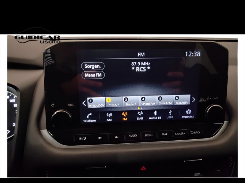 GuidiCar - NISSAN Qashqai 2022 Qashqai 1.3 mild hybrid N-Connecta 2wd 158cv xtronic Usato