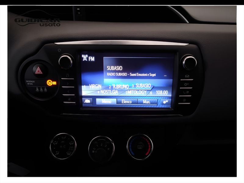 GuidiCar - TOYOTA Yaris 2019 Yaris 5p 1.0 Active my18 Usato