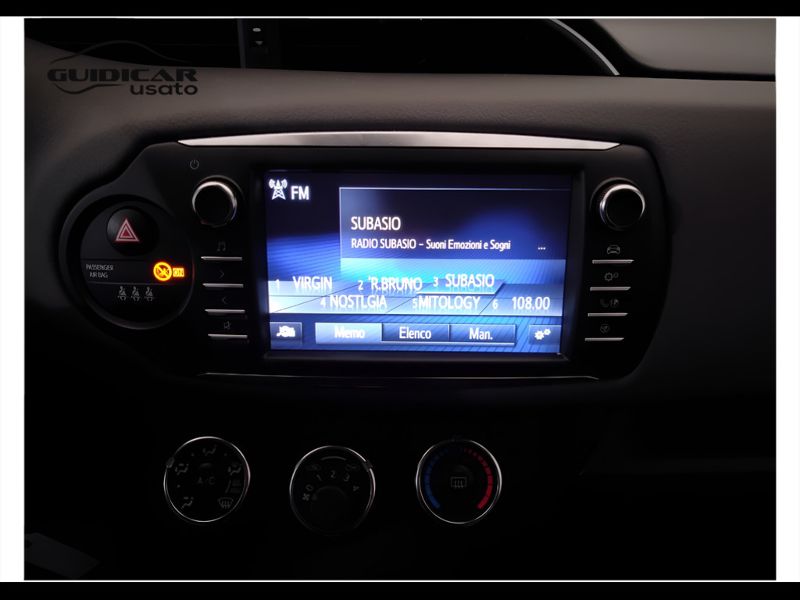 GuidiCar - TOYOTA Yaris 2019 Yaris 5p 1.0 Active my18 Usato