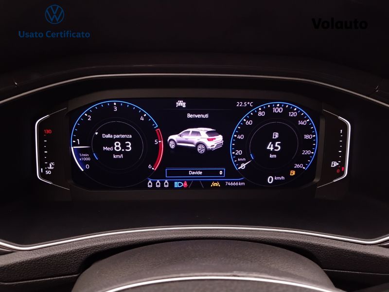 GuidiCar - VOLKSWAGEN T-Roc T-Roc - T-Roc 1.6 TDI SCR Advanced BlueMotion Technology