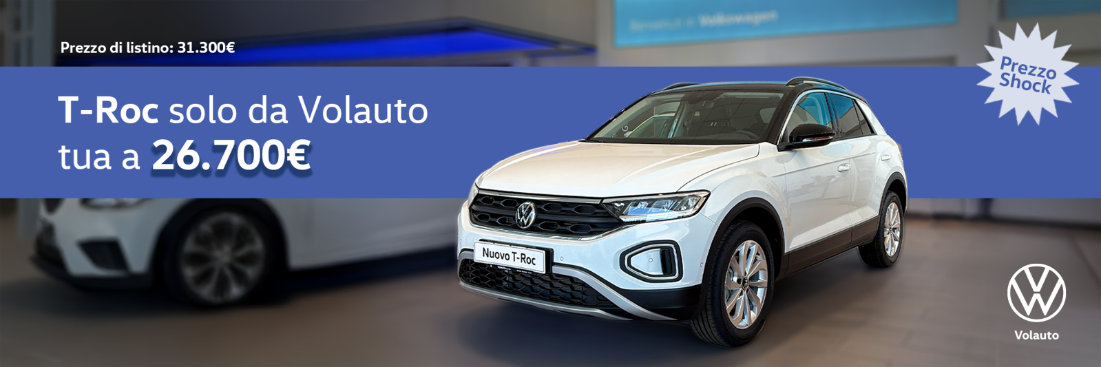 Guidicar - Promozione Nuovo T-Roc da Volauto