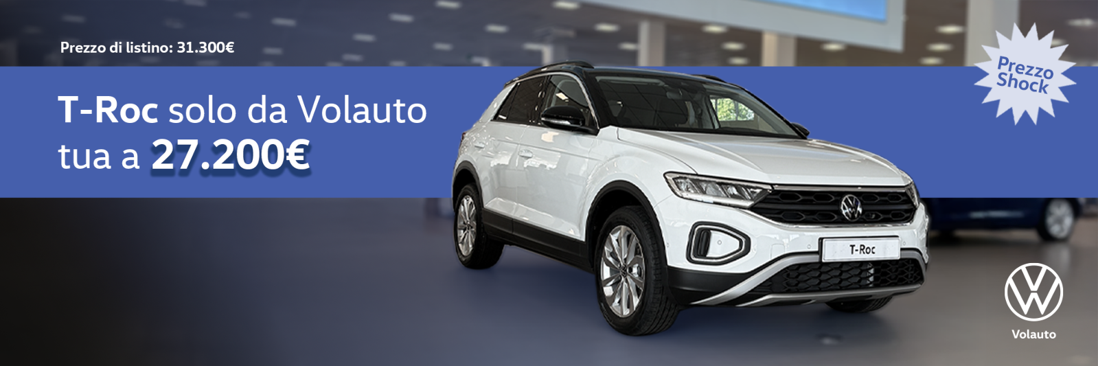 Guidicar - Promozione Nuovo T-Roc da Volauto