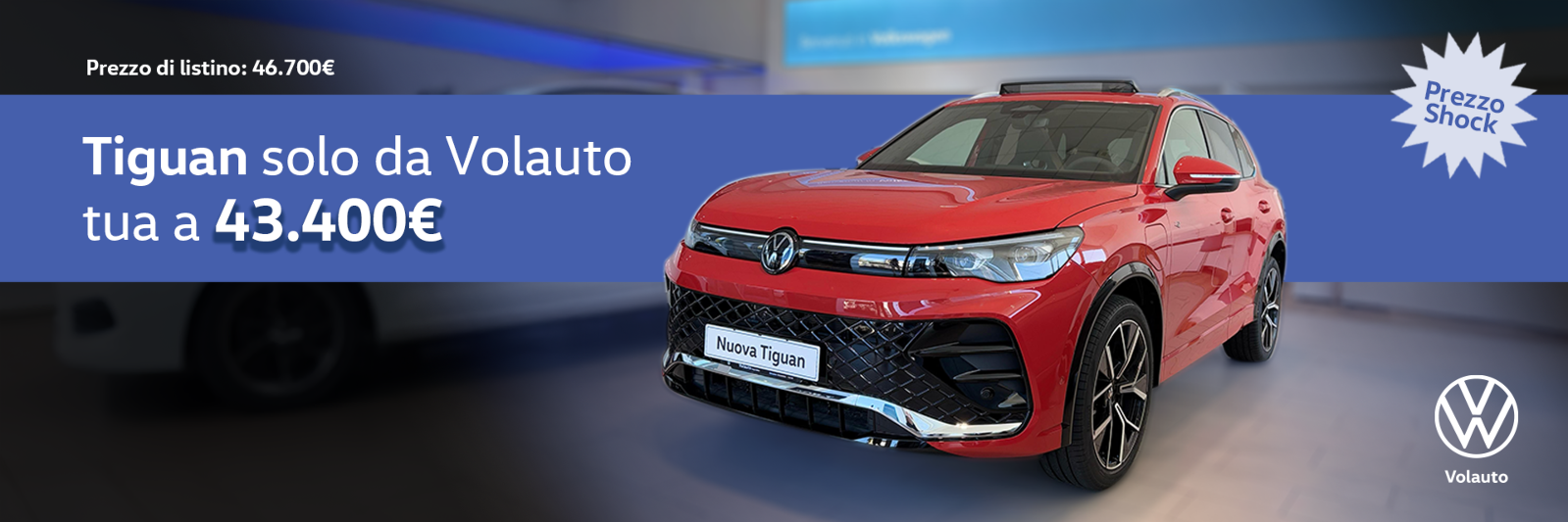Guidicar - Promozione Nuova Tiguan da Volauto