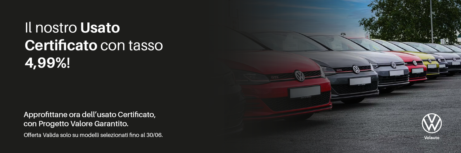 Guidicar - Tan 4,99% Usato Volkswagen Certificato