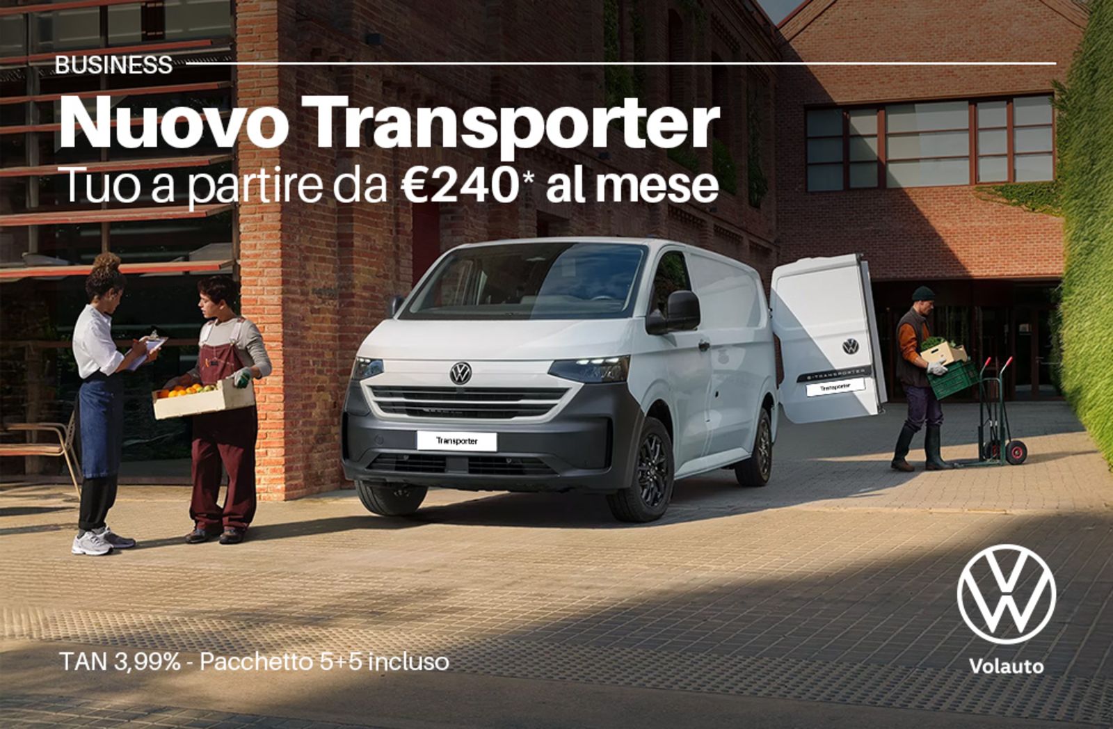 GuidiCar Srl - Promo Volkswagen Transporter da Volauto