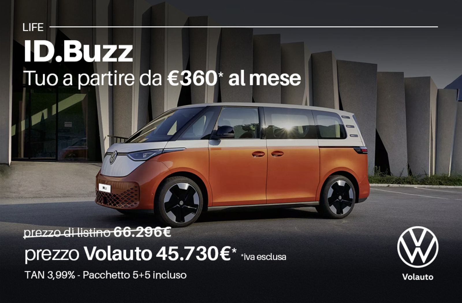 GuidiCar Srl - Promo Volkswagen ID.Buzz da Volauto