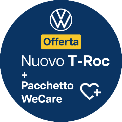 Guidicar - Nuovo T-Roc con Pacchetto WeCare