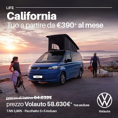 Guidicar - Promo Volkswagen California da Volauto