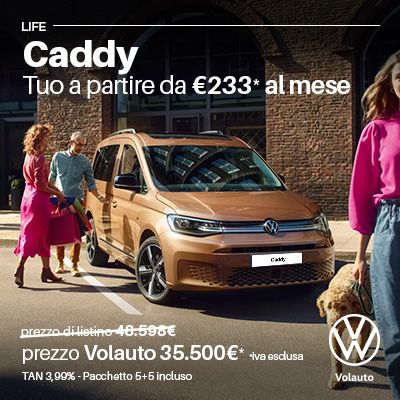 Guidicar - Promo Volkswagen Caddy da Volauto