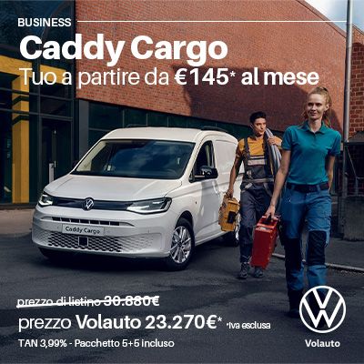 Guidicar - Promo Caddy Cargo da Volauto 
