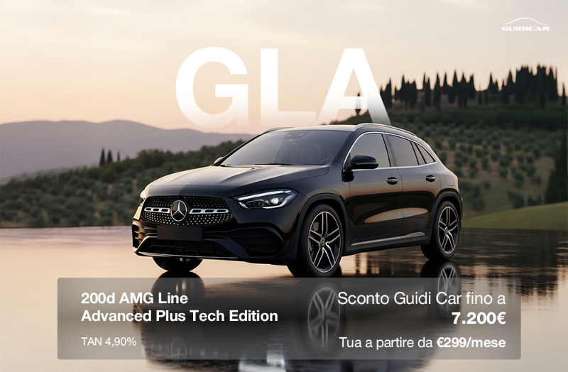 GuidiCar - Scopri da Guidi Car Promozione Nuova GLA