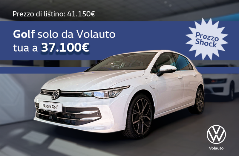 GuidiCar - Promozione Nuova Golf da Volauto