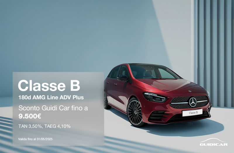 GuidiCar - Scopri da Guidi Car Promozione Nuova Classe B