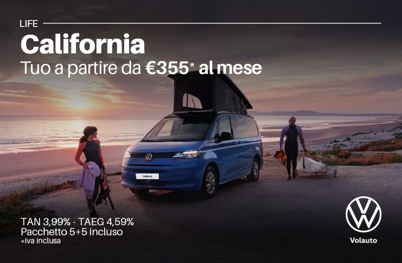 GuidiCar - Promo Volkswagen California da Volauto