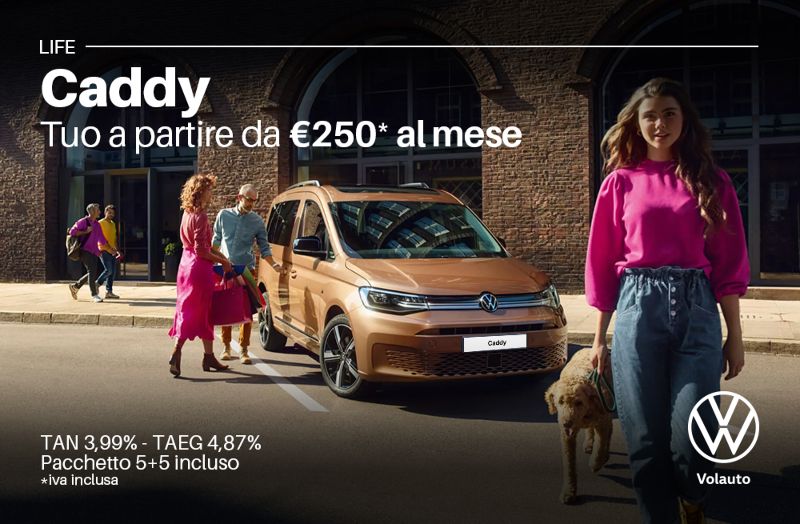 GuidiCar - Promo Volkswagen Caddy da Volauto