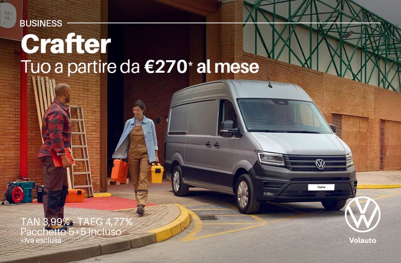 GuidiCar - Promo Volkswagen Crafter da Volauto
