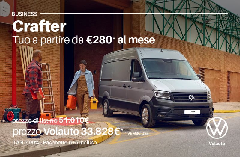GuidiCar - Promo Volkswagen Crafter da Volauto
