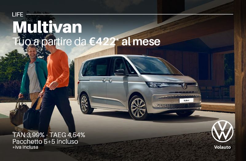 GuidiCar - Promo Volkswagen Multivan da Volauto