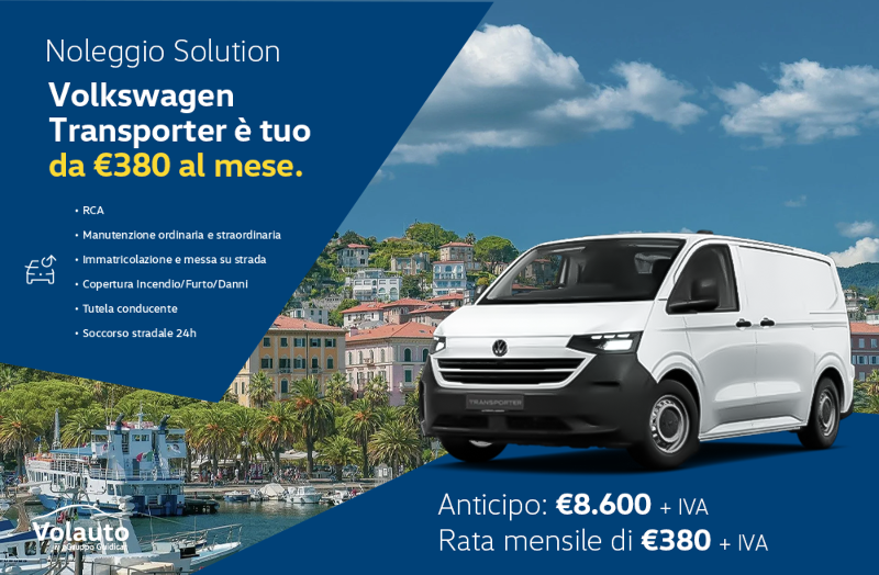 GuidiCar - Noleggio Volkswagen Transporter 