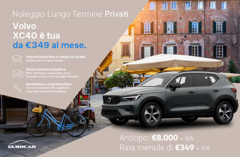 GuidiCar - Noleggio Volvo XC40 privati